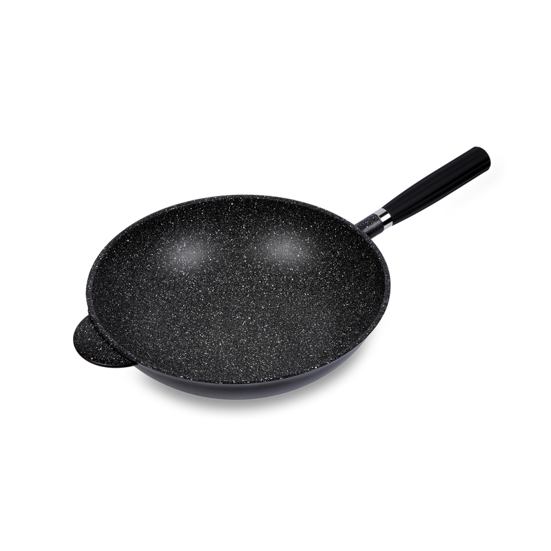 意大利原产Pentolpress混合矿石涂层 不粘锅燃气用炒菜锅