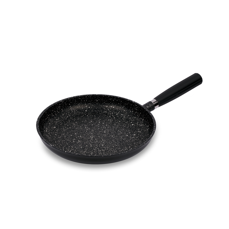 意大利原产Pentolpress混合矿石涂层 不粘平底锅燃气用黑色